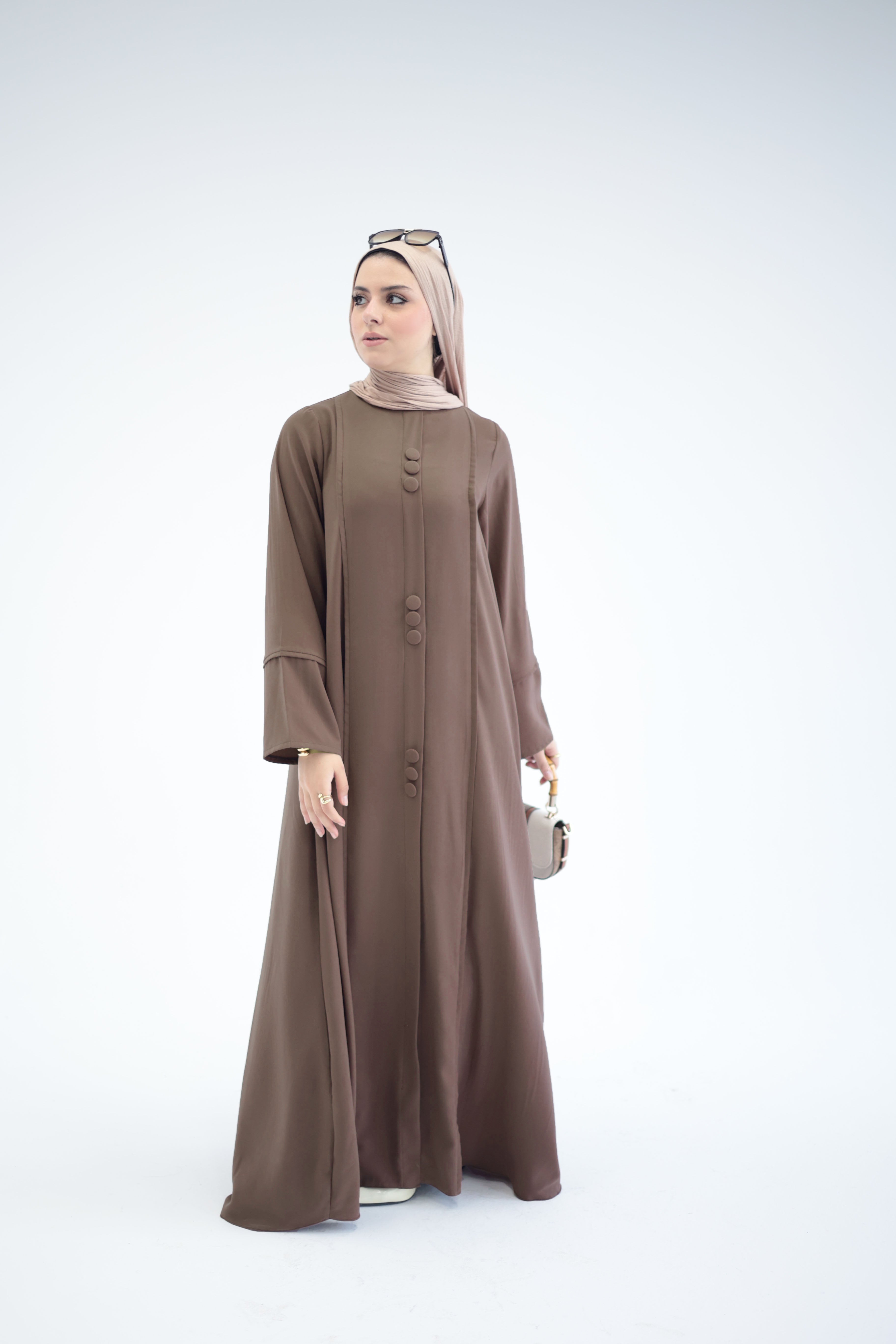 عباية لمسة العصرية (كافيه غامق)